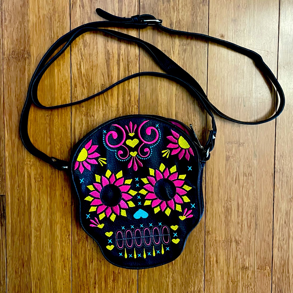 Loungefly “Day Of The Dead” Crossbody Purse - Nwot